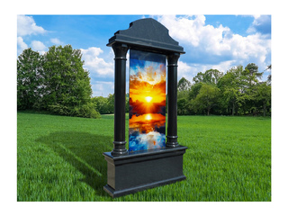 20 − Памятники ограды из ударопрочного стекла