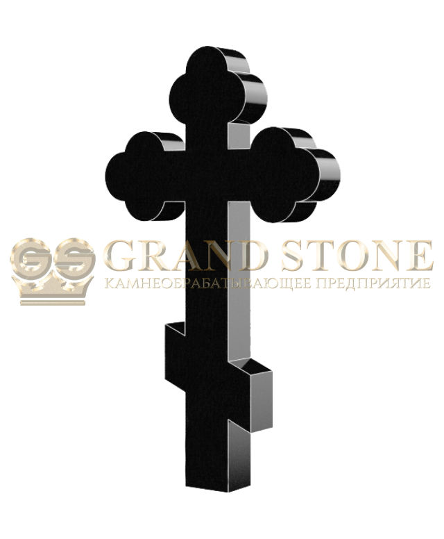 Крест на могилу из гранита К1С