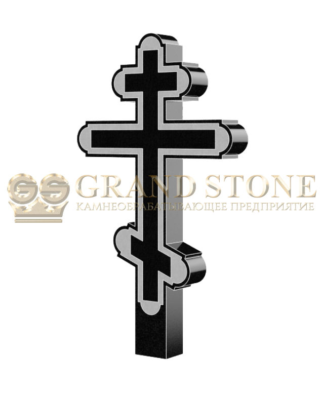 Гранитный крест на могилу К1Д