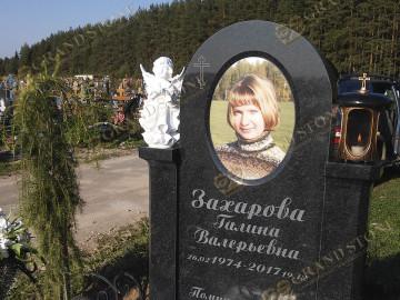 11 овальное фото на керамике 24х30 (Россия) идеально подходит для памятников с плавными формами и размерами от 1м по высоте